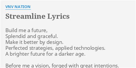 when is the future lyrics|VNV Nation .